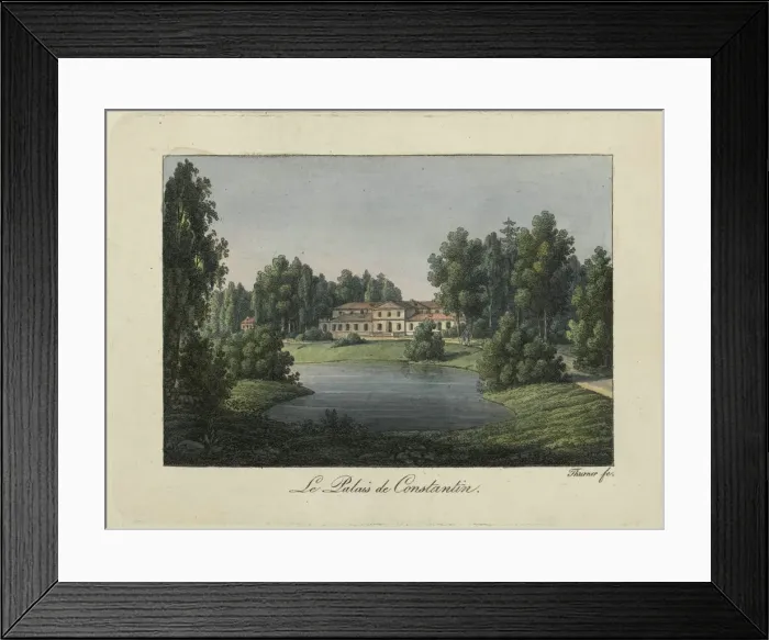Framed Print : View of the Constantine Palace in Pavlovsk, 1810s Framed Print : View of the Constantine Palace in Pavlovsk, 1810s