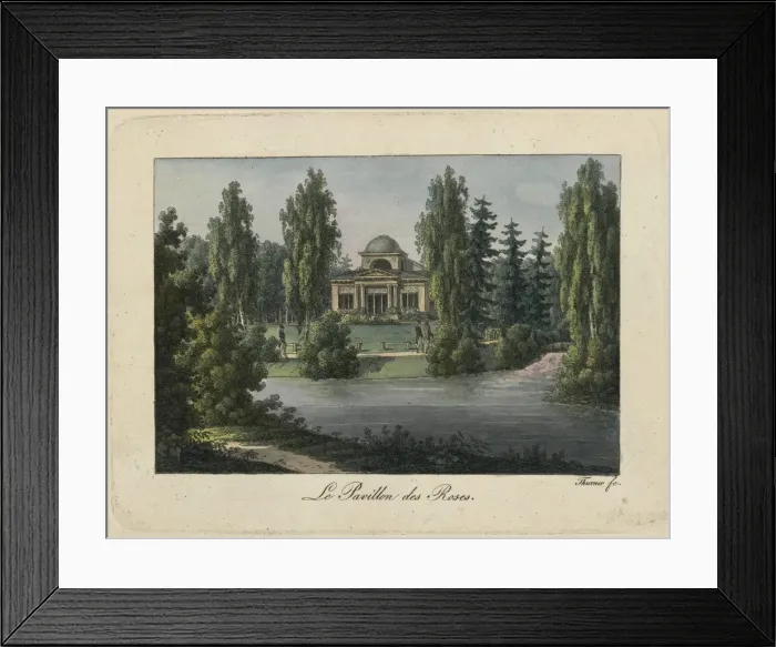 Framed Print : The Rose Pavilion in Pavlovsk Park, 1810s Framed Print : The Rose Pavilion in Pavlovsk Park, 1810s