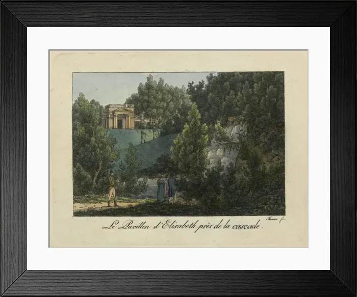 Framed Print : The Elizabeth Pavilion in Pavlovsk Park, 1810s Framed Print : The Elizabeth Pavilion in Pavlovsk Park, 1810s