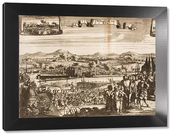 The Siege of Bonn, 1689 (From: Schauplatz des Krieges). Creator: Anonymous