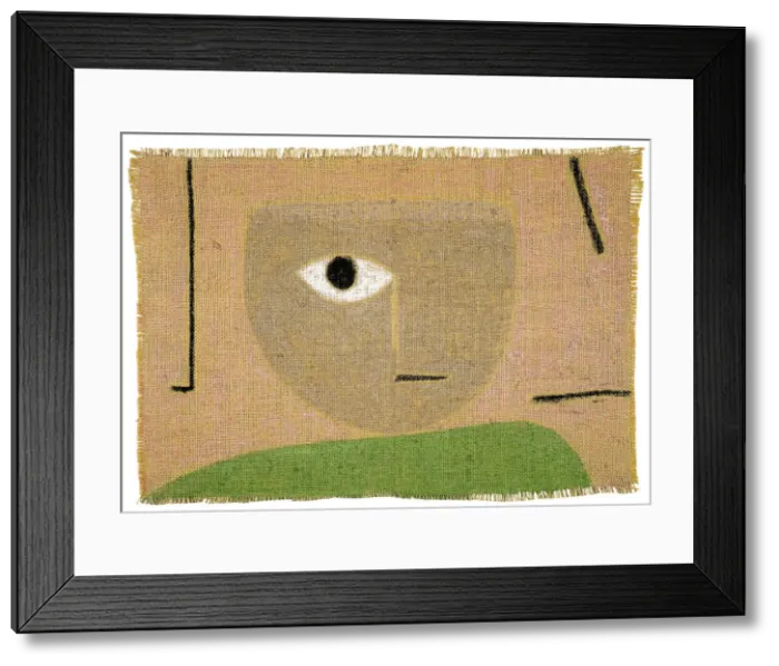 Framed Print : The eye, 1938. Creator: Klee, Paul (1879-1940) Framed Print : The eye, 1938. Creator: Klee, Paul (1879-1940)