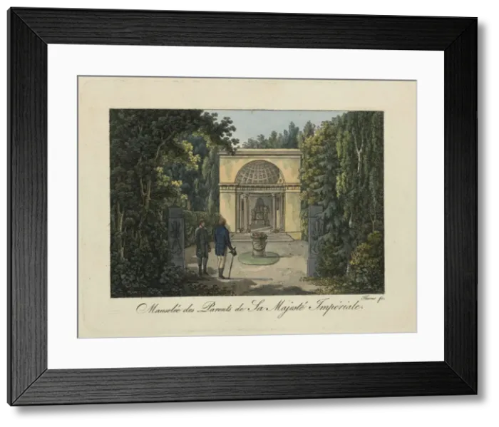 Framed Print : Monument to the Parents in Pavlovsk Park, 1810s Framed Print : Monument to the Parents in Pavlovsk Park, 1810s