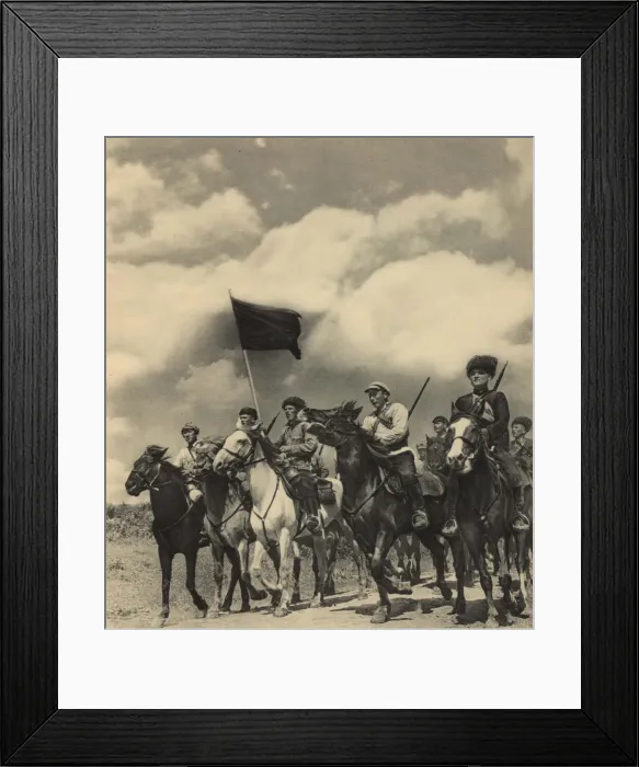 Framed Print : The 1st Cavalry Army, Early 1930s. Creator: Anonymous Framed Print : The 1st Cavalry Army, Early 1930s. Creator: Anonymous