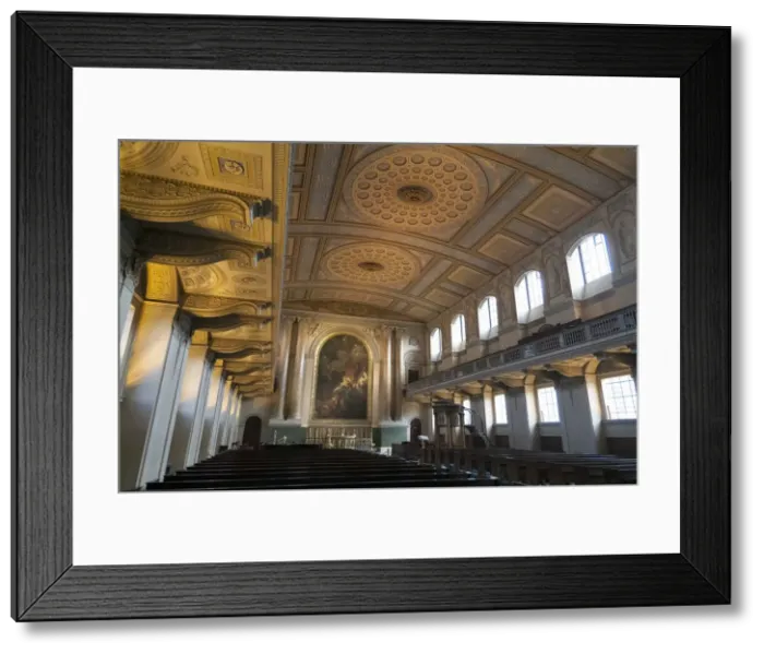 Framed Print : Painted Chapel, 2007. Creator: Ethel Davies Framed Print : Painted Chapel, 2007. Creator: Ethel Davies