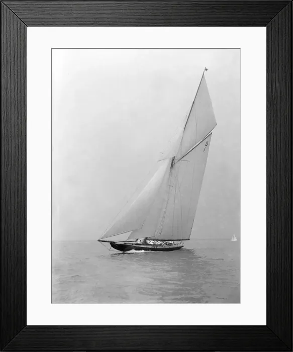 Framed Print : The majestic Pamela sailing close-hauled, 1914. Creator: Kirk & Sons of Cowes Framed Print : The majestic Pamela sailing close-hauled, 1914. Creator: Kirk & Sons of Cowes