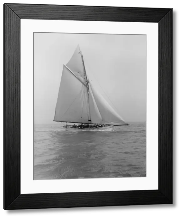 Framed Print : The cutter Grisette sailing close-hauled, 1913. Creator: Kirk & Sons of Cowes Framed Print : The cutter Grisette sailing close-hauled, 1913. Creator: Kirk & Sons of Cowes