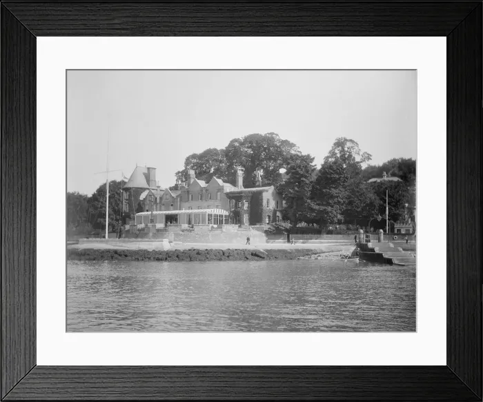 Framed Print : Cowes Castle, Isle of Wight, c1930. Creator: Kirk & Sons of Cowes Framed Print : Cowes Castle, Isle of Wight, c1930. Creator: Kirk & Sons of Cowes
