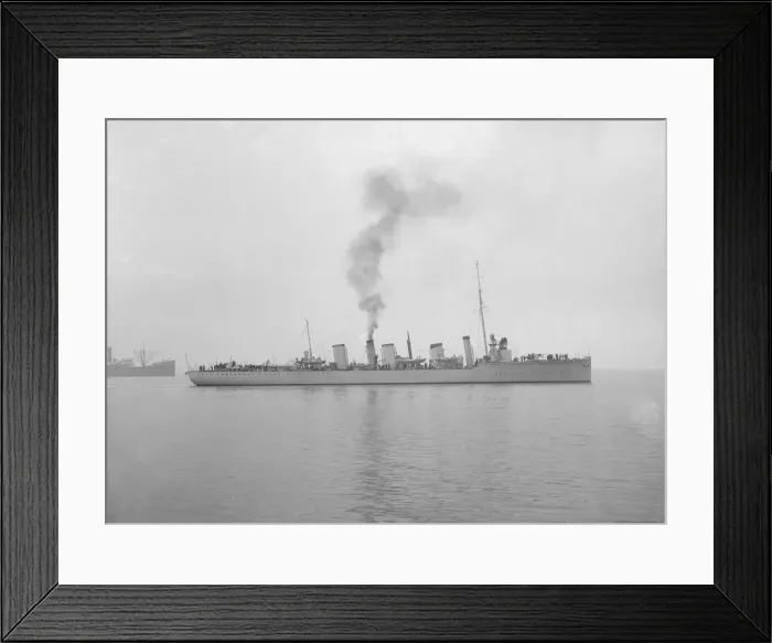 Framed Print : HMS Broke, 1914. Creator: Kirk & Sons of Cowes Framed Print : HMS Broke, 1914. Creator: Kirk & Sons of Cowes