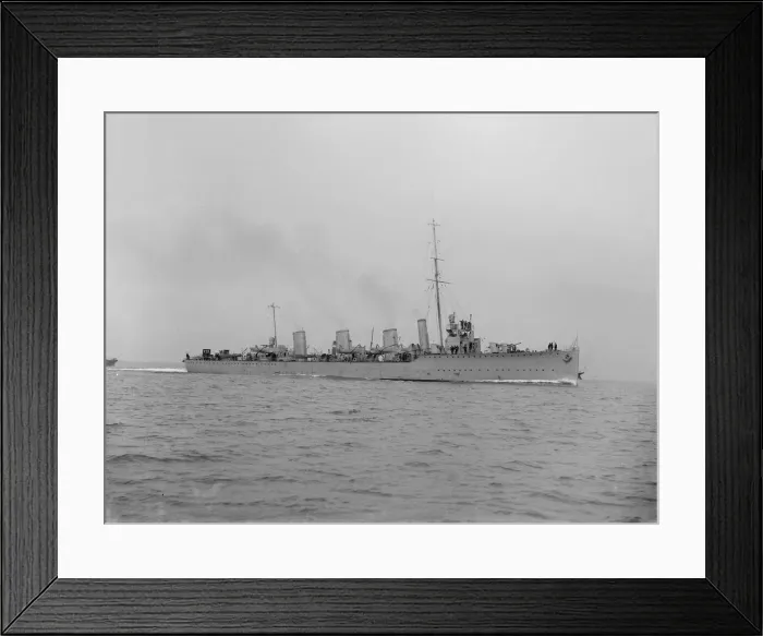 Framed Print : HMS Broke, 1914. Creator: Kirk & Sons of Cowes Framed Print : HMS Broke, 1914. Creator: Kirk & Sons of Cowes
