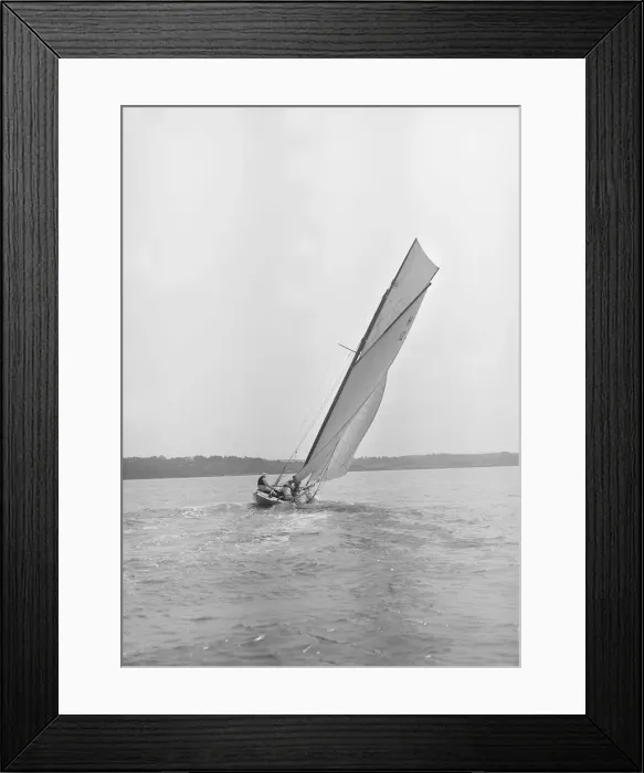 Framed Print : The sailing yacht The Truant, July 1912. Creator: Kirk & Sons of Cowes Framed Print : The sailing yacht The Truant, July 1912. Creator: Kirk & Sons of Cowes