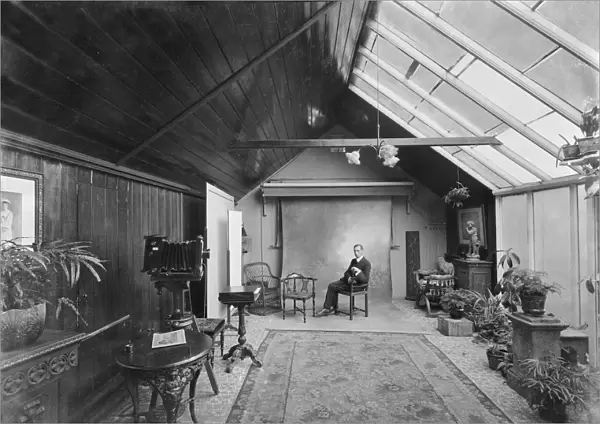 The studio of Kirk & Sons of Cowes, Isle of Wight, August 1935
