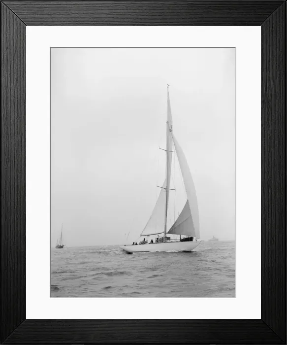 Framed Print : The US built 12 Metre racing yacht Vim, 1939. Creator: Kirk & Sons of Cowes Framed Print : The US built 12 Metre racing yacht Vim, 1939. Creator: Kirk & Sons of Cowes