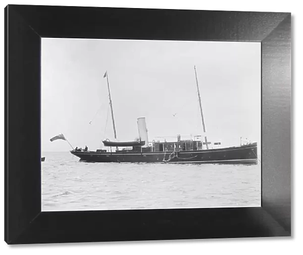 The steam yacht Oriana. Creator: Kirk & Sons of Cowes