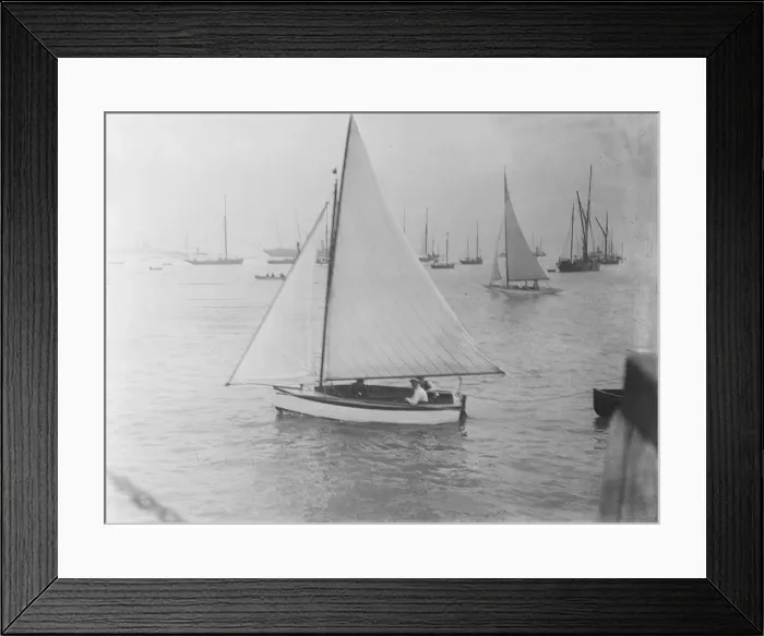 Framed Print : Mr Youngs Boat, 1922. Creator: Kirk & Sons of Cowes Framed Print : Mr Youngs Boat, 1922. Creator: Kirk & Sons of Cowes