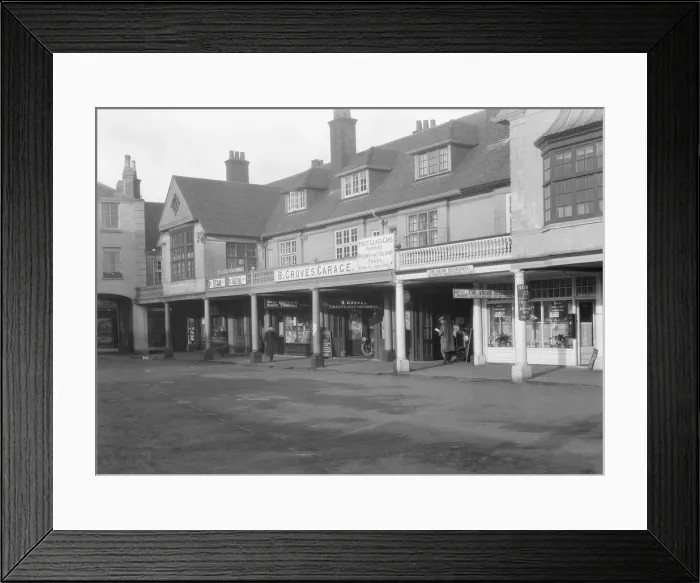 Framed Print : The Arcade, Cowes, 1931. Creator: Kirk & Sons of Cowes Framed Print : The Arcade, Cowes, 1931. Creator: Kirk & Sons of Cowes