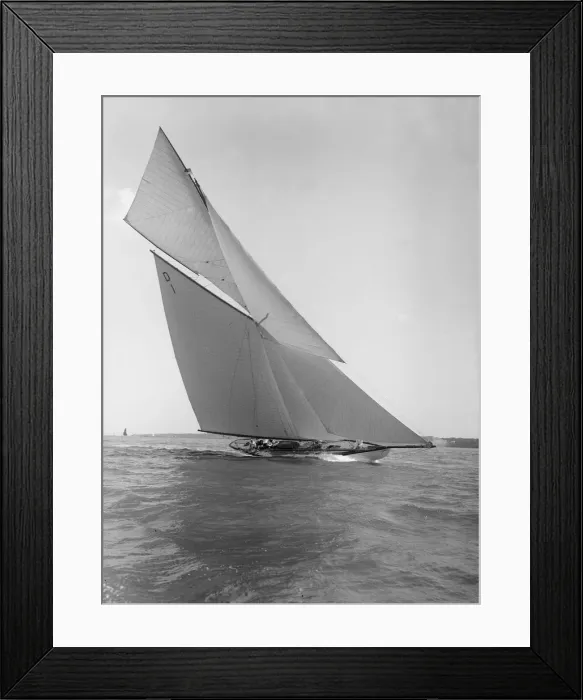 Framed Print : 15 Metre Mariska sailing close-hauled, 1911. Creator: Kirk & Sons of Cowes Framed Print : 15 Metre Mariska sailing close-hauled, 1911. Creator: Kirk & Sons of Cowes