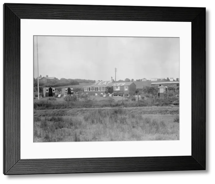 Framed Print : Gurnard, Isle of Wight. Creator: Kirk & Sons of Cowes Framed Print : Gurnard, Isle of Wight. Creator: Kirk & Sons of Cowes