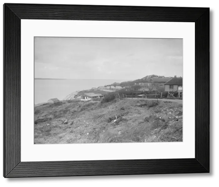 Framed Print : Gurnard, Isle of Wight. Creator: Kirk & Sons of Cowes Framed Print : Gurnard, Isle of Wight. Creator: Kirk & Sons of Cowes