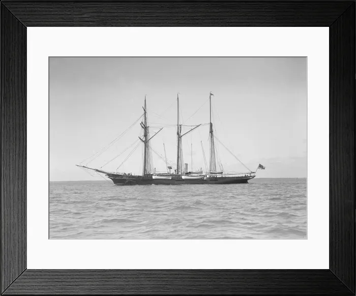 Framed Print : The auxiliary sailing ship Sunbeam, 1911. Creator: Kirk & Sons of Cowes Framed Print : The auxiliary sailing ship Sunbeam, 1911. Creator: Kirk & Sons of Cowes