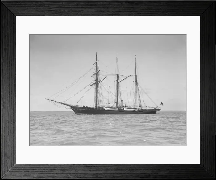 Framed Print : The auxiliary sailing ship Sunbeam, 1911. Creator: Kirk & Sons of Cowes Framed Print : The auxiliary sailing ship Sunbeam, 1911. Creator: Kirk & Sons of Cowes