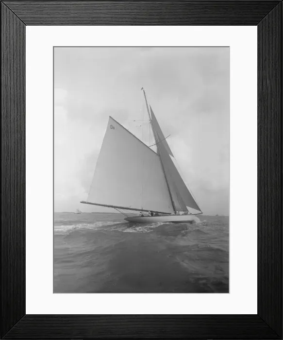 Framed Print : The 15 Metre cutter Paula II close-hauled, 1911. Creator: Kirk & Sons of Cowes Framed Print : The 15 Metre cutter Paula II close-hauled, 1911. Creator: Kirk & Sons of Cowes