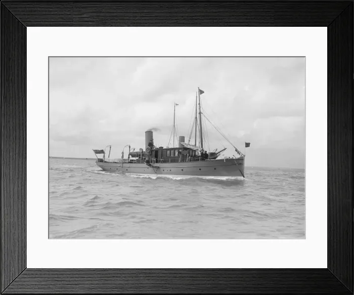 Framed Print : The steam boat Oransay, 1912. Creator: Kirk & Sons of Cowes Framed Print : The steam boat Oransay, 1912. Creator: Kirk & Sons of Cowes