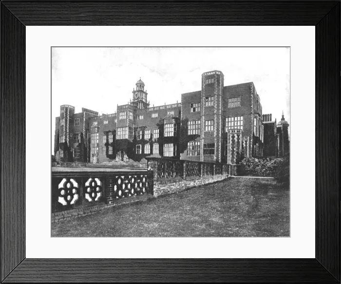 Framed Print : Hatfield House, Hatfield, Hertfordshire, 1894. Creator: Unknown Framed Print : Hatfield House, Hatfield, Hertfordshire, 1894. Creator: Unknown