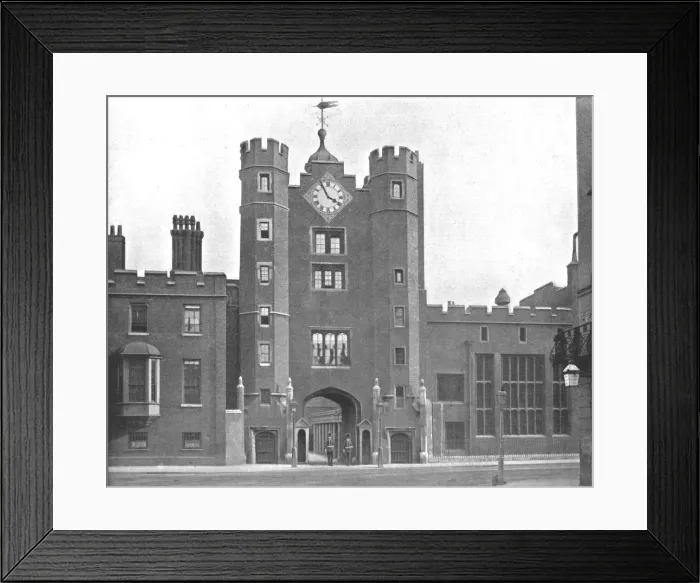 Framed Print : St Jamess Palace, London, 1894. Creator: Unknown Framed Print : St Jamess Palace, London, 1894. Creator: Unknown