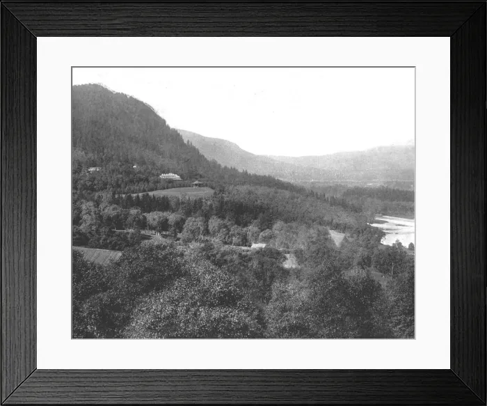 Framed Print : New Mar Lodge, Braemar, Scotland, 1894. Creator: Unknown Framed Print : New Mar Lodge, Braemar, Scotland, 1894. Creator: Unknown