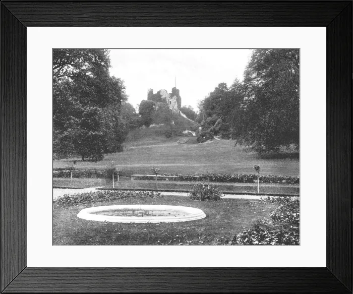 Framed Print : Hawarden Castle, Flintshire, Wales, 1894. Creator: Unknown Framed Print : Hawarden Castle, Flintshire, Wales, 1894. Creator: Unknown
