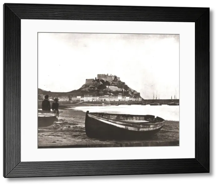 Framed Print : Mont Orgueil Castle, Jersey, 1894. Creator: Unknown Framed Print : Mont Orgueil Castle, Jersey, 1894. Creator: Unknown