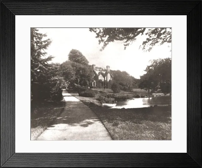 Framed Print : York Cottage, Sandringham, Norfolk, 1894. Creator: Unknown Framed Print : York Cottage, Sandringham, Norfolk, 1894. Creator: Unknown