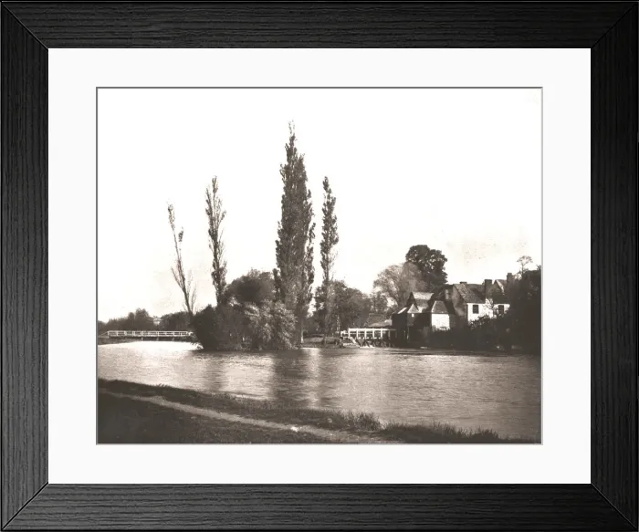 Framed Print : Iffley Mill, Oxfordshire, 1894. Creator: Unknown Framed Print : Iffley Mill, Oxfordshire, 1894. Creator: Unknown