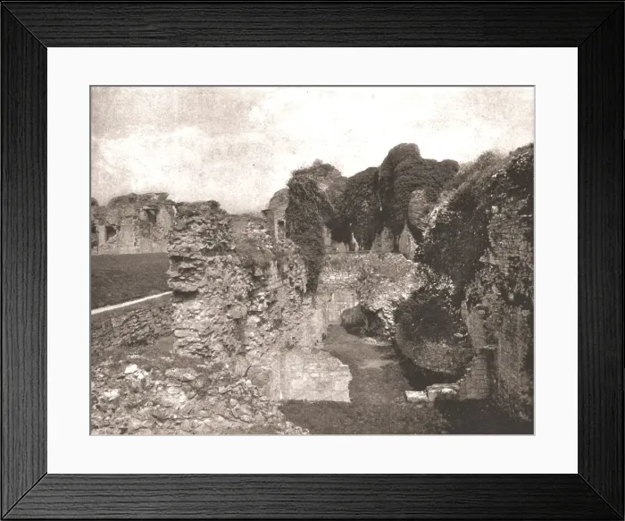 Framed Print : Denbigh Castle, Denbighshire, Wales, 1894. Creator: Unknown Framed Print : Denbigh Castle, Denbighshire, Wales, 1894. Creator: Unknown