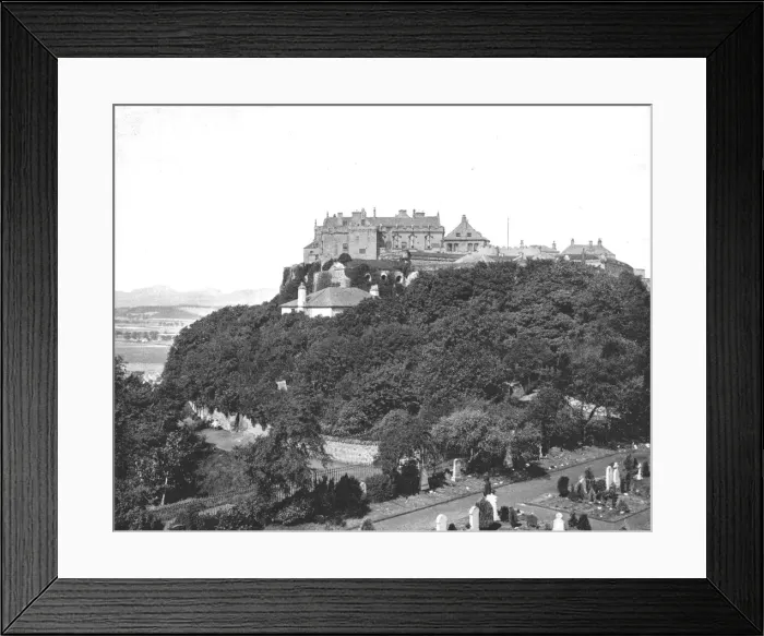 Framed Print : Stirling Castle, Scotland, 1894. Creator: Unknown Framed Print : Stirling Castle, Scotland, 1894. Creator: Unknown