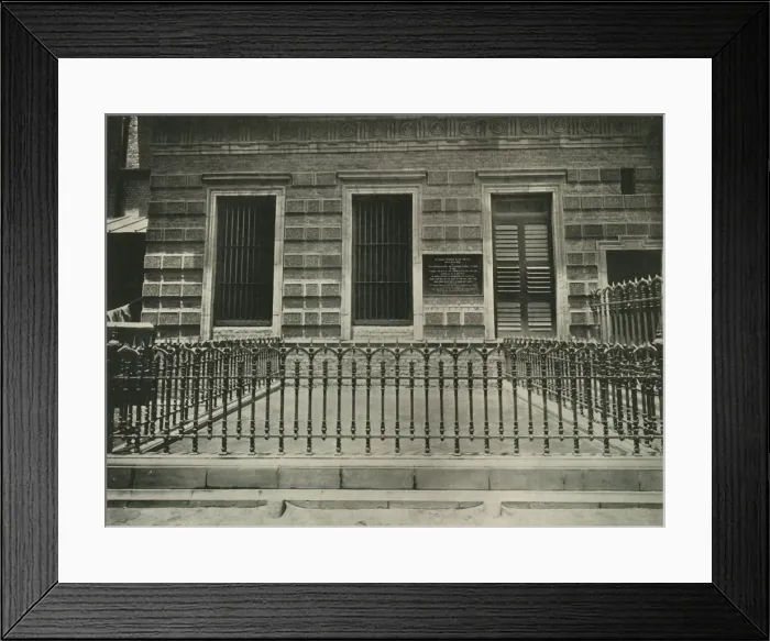 Framed Print : Site of Black Hole, 1925. Creator: Unknown Framed Print : Site of Black Hole, 1925. Creator: Unknown
