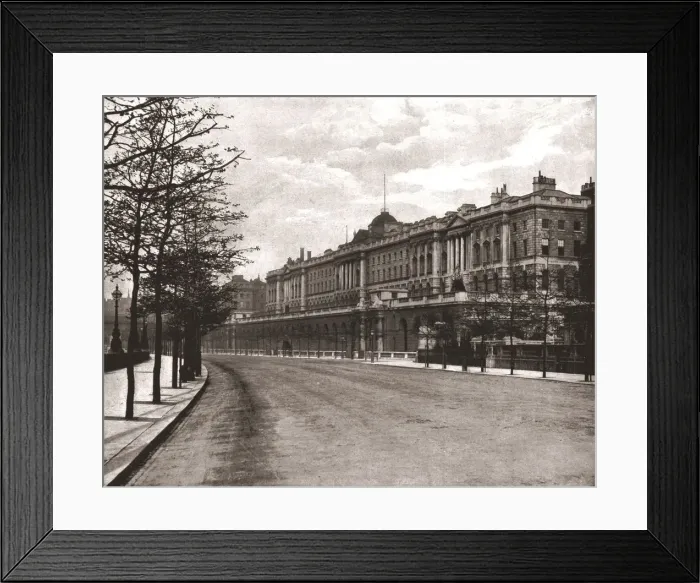 Framed Print : Somerset House, London, 1894. Creator: Unknown Framed Print : Somerset House, London, 1894. Creator: Unknown
