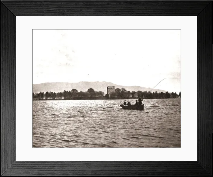 Framed Print : Lochleven Castle, Kinross, Scotland, 1894. Creator: Unknown Framed Print : Lochleven Castle, Kinross, Scotland, 1894. Creator: Unknown