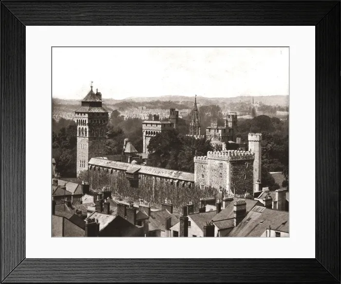 Framed Print : Cardiff Castle, Cardiff, Wales, 1894. Creator: Unknown Framed Print : Cardiff Castle, Cardiff, Wales, 1894. Creator: Unknown