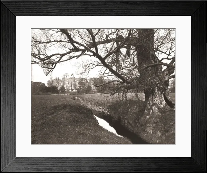Framed Print : Berkeley Castle, Berkeley, Gloucestershire, 1894. Creator: Unknown Framed Print : Berkeley Castle, Berkeley, Gloucestershire, 1894. Creator: Unknown