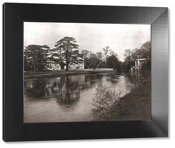 The River Nadder, Wilton House, Wiltshire, 1894. Creator: Unknown