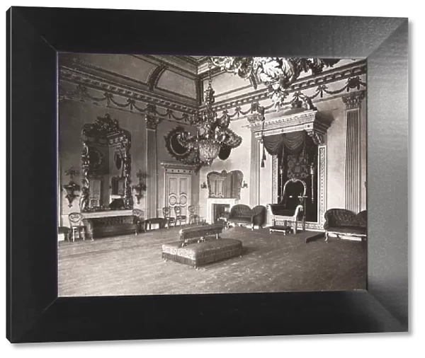 The Throne Room, Dublin Castle, Dublin, Ireland, 1894. Creator: Unknown