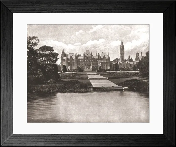 Framed Print : Eaton Hall, Eccleston, Cheshire, 1894. Creator: Unknown Framed Print : Eaton Hall, Eccleston, Cheshire, 1894. Creator: Unknown