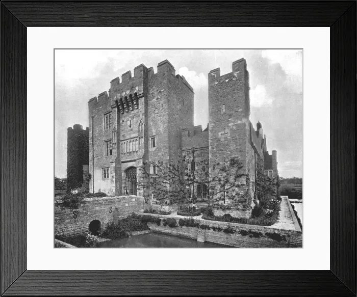 Framed Print : Hever Castle, Kent, 1894. Creator: Unknown Framed Print : Hever Castle, Kent, 1894. Creator: Unknown