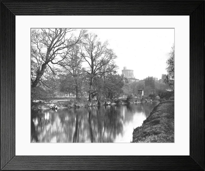 Framed Print : Windsor Castle, Berkshire, 1894. Creator: Unknown Framed Print : Windsor Castle, Berkshire, 1894. Creator: Unknown