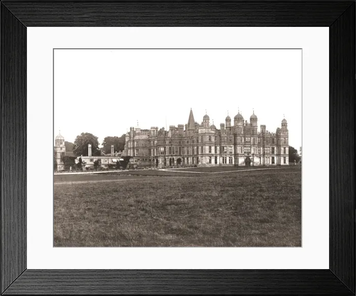 Framed Print : Burghley House, Lincolnshire, 1894. Creator: Unknown Framed Print : Burghley House, Lincolnshire, 1894. Creator: Unknown
