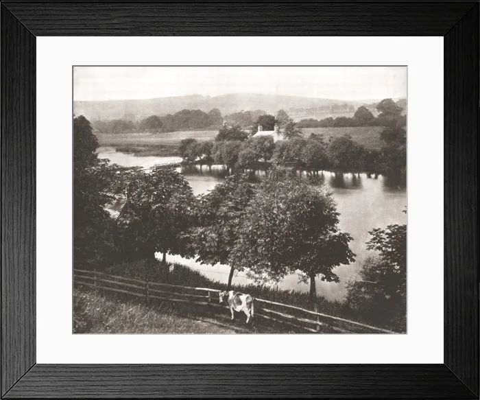 Framed Print : Cleeve Weir, Gloucestershire, 1894. Creator: Unknown Framed Print : Cleeve Weir, Gloucestershire, 1894. Creator: Unknown