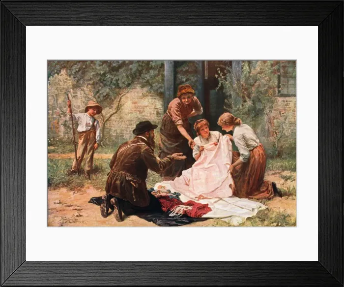 Framed Print : The Pedlar, 1883, (c1902). Creator: Unknown Framed Print : The Pedlar, 1883, (c1902). Creator: Unknown