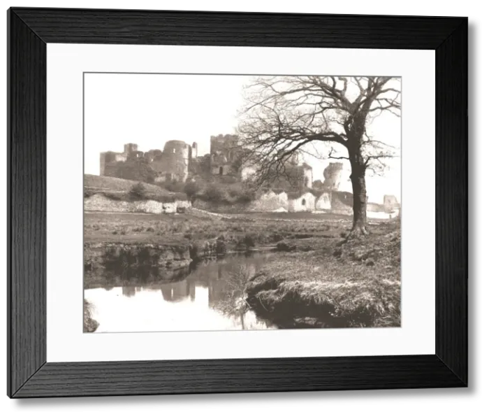 Framed Print : Caerphilly Castle, Wales, 1894. Creator: Unknown Framed Print : Caerphilly Castle, Wales, 1894. Creator: Unknown
