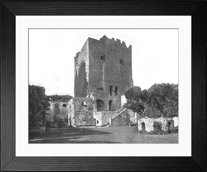 Framed Print : Portchester Castle, Portsmouth, Hampshire, 1894. Creator: Unknown Framed Print : Portchester Castle, Portsmouth, Hampshire, 1894. Creator: Unknown